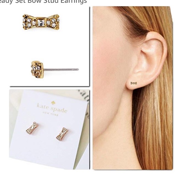 kate spade Jewelry - Kate spade bow earrings